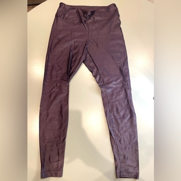 Koral lustrous midrise legging‎ dark plum color Size M. - Picture 4 of 7